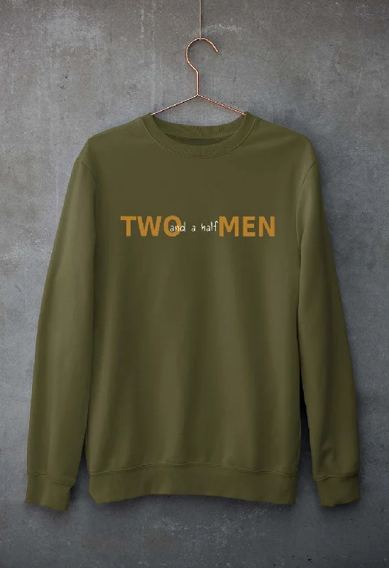 Super Deal breathable gym hoodieTwo and a Half Men Unisex Sweatshirt for Men/Women
