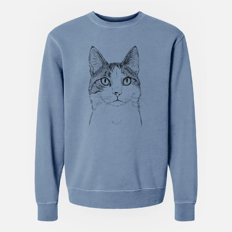 Price Blitz sleek gym hoodieBare Mini Griffin the Domestic Shorthair Cat - Unisex Pigment Dyed Crew Sweatshirt Price Blitz sleek gym hoodieBare Mini Griffin the Domestic Shorthair Cat - Unisex Pigment Dyed Crew Sweatshirt
