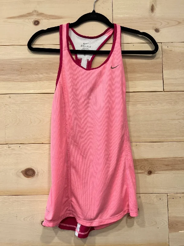 Hurry In chic active hoodieNike Pink Razor Back Tank Top Womens size XSmall