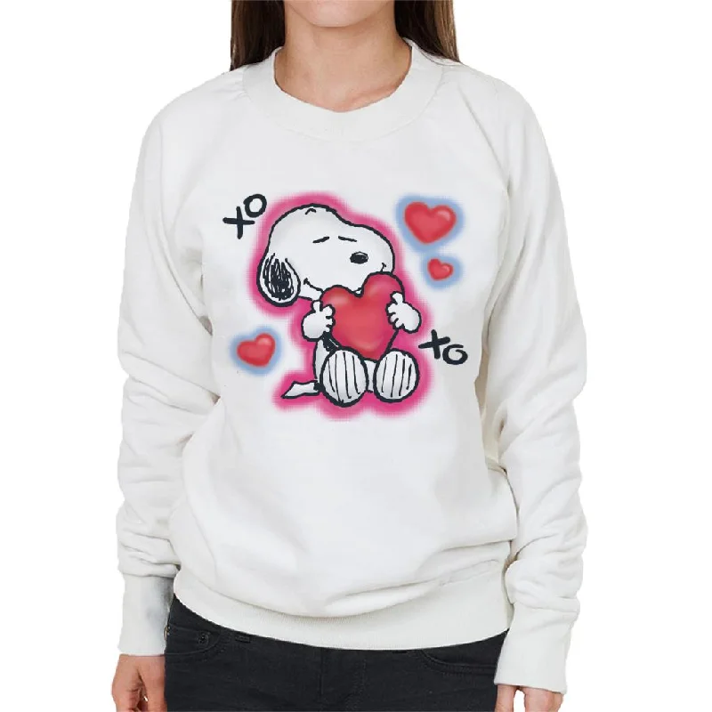 Crazy Savings soft athletic sweatshirtPeanuts Snoopy Hugging Love Heart Xo Women's Sweatshirt Crazy Savings soft athletic sweatshirtPeanuts Snoopy Hugging Love Heart Xo Women's Sweatshirt