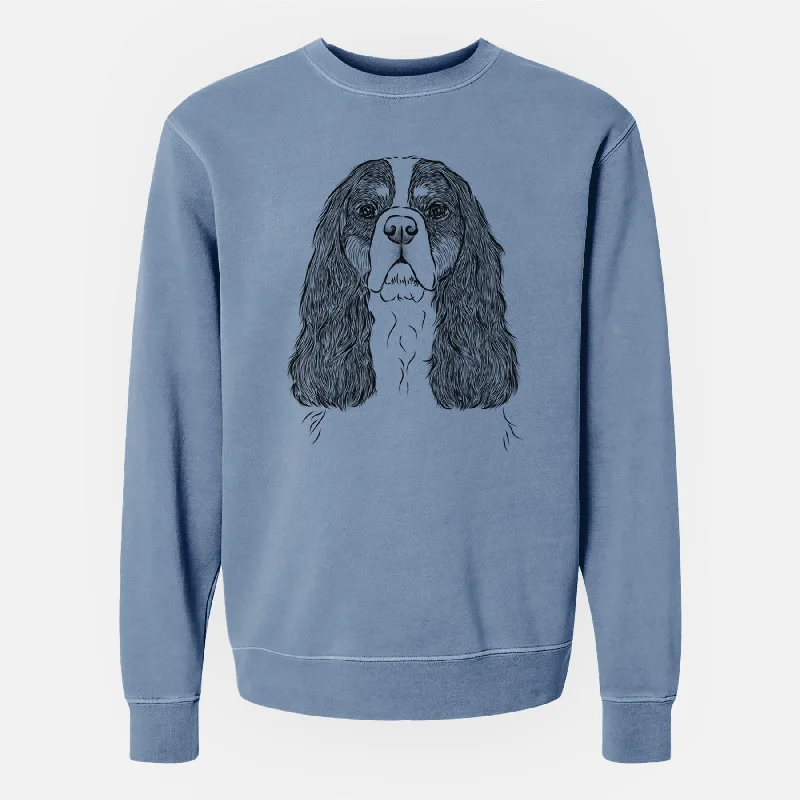 Year-End Sale cool workout sweatshirtBare Sebastian the Cavalier King Charles Spaniel - Unisex Pigment Dyed Crew Sweatshirt Year-End Sale cool workout sweatshirtBare Sebastian the Cavalier King Charles Spaniel - Unisex Pigment Dyed Crew Sweatshirt