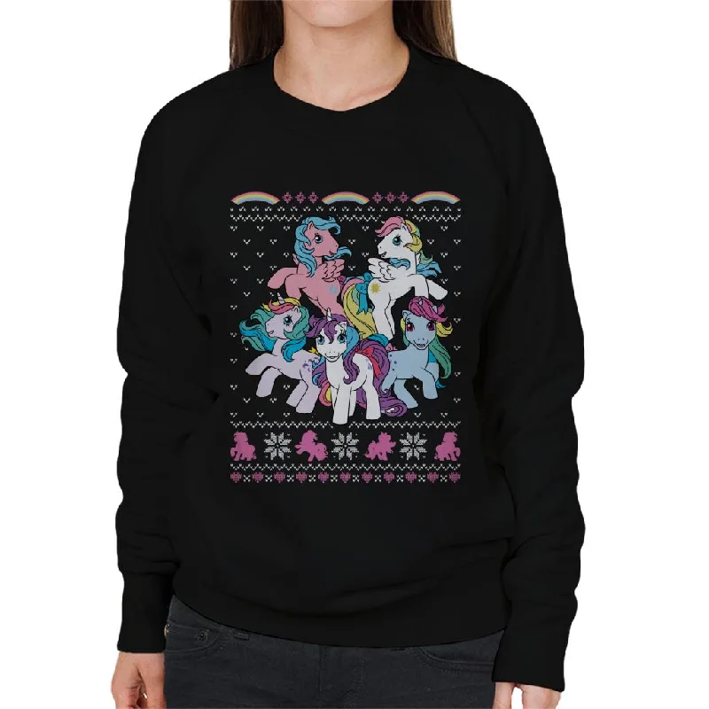 While Supplies Last versatile gym hoodieMy Little Pony Christmas Characters Women's Sweatshirt While Supplies Last versatile gym hoodieMy Little Pony Christmas Characters Women's Sweatshirt