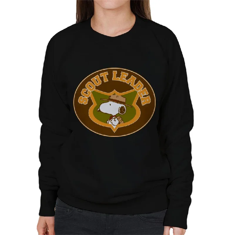 Massive Deals bold workout sweatshirtPeanuts Snoopy Scout Leader Women's Sweatshirt