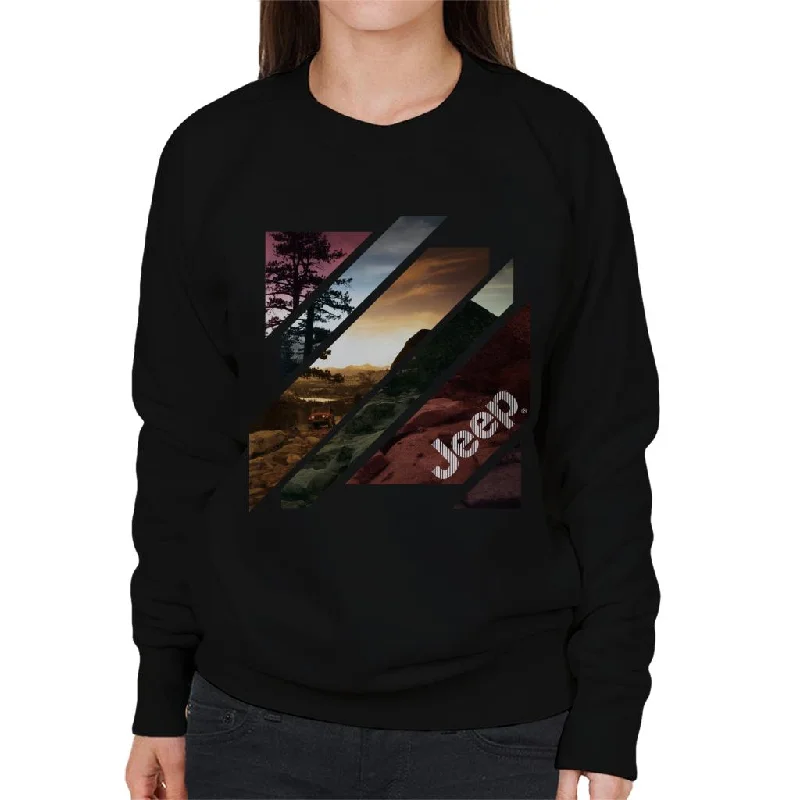 Inventory Reduction cozy gym sweatshirtJeep Off Road Abstract Art Women's Sweatshirt Inventory Reduction cozy gym sweatshirtJeep Off Road Abstract Art Women's Sweatshirt