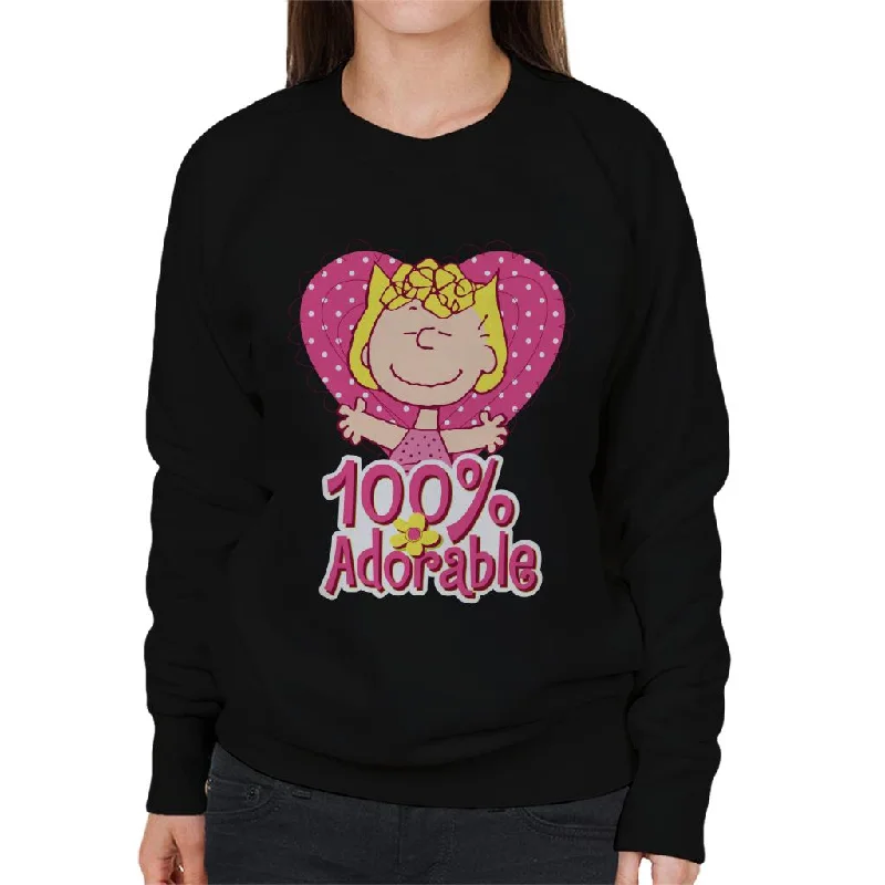 Warehouse Sale performance gym sweatshirtPeanuts Sally Brown Pink And Adorable Women's Sweatshirt Warehouse Sale performance gym sweatshirtPeanuts Sally Brown Pink And Adorable Women's Sweatshirt