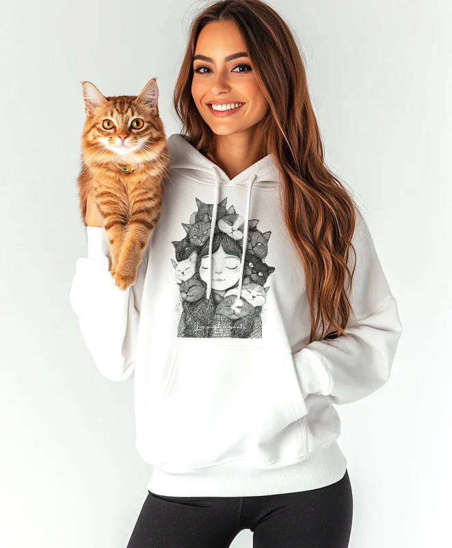 Deal Dash performance workout sweatshirtCat Lady Cat Mom Hoodie Less People, More Cats Graphic Unisex Hoodie Deal Dash performance workout sweatshirtCat Lady Cat Mom Hoodie Less People, More Cats Graphic Unisex Hoodie