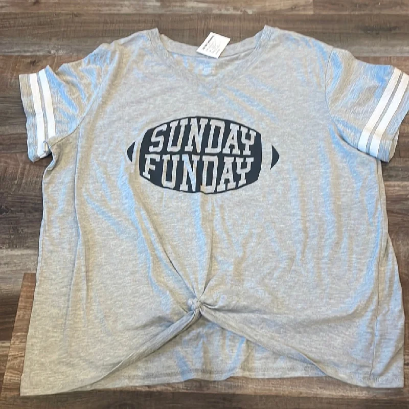Deal Dash cozy workout hoodieNo Boundaries Sunday Funday Football Short Sleeve Shirt size 2XLarge (19) Deal Dash cozy workout hoodieNo Boundaries Sunday Funday Football Short Sleeve Shirt size 2XLarge (19)