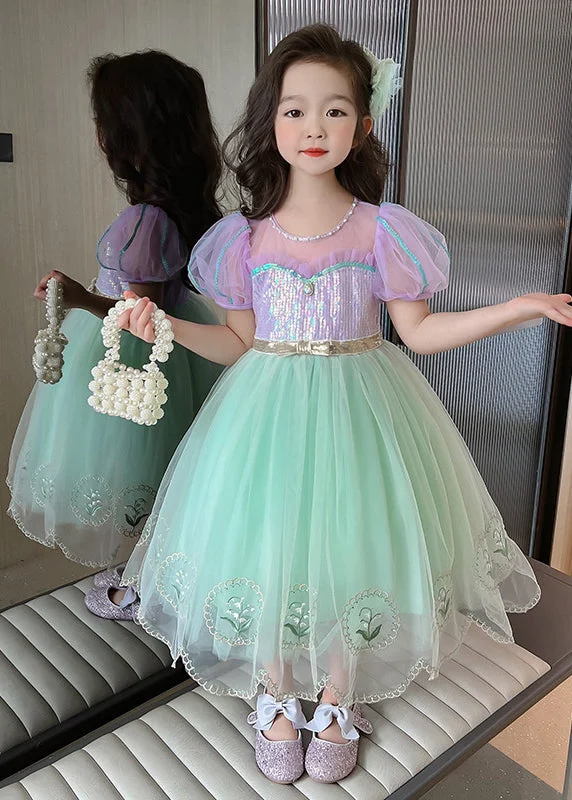 Savings Galore trendy wrap dressUnique Colorblock Embroideried Patchwork Tulle Kids Girls Long Dresses Summer Savings Galore trendy wrap dressUnique Colorblock Embroideried Patchwork Tulle Kids Girls Long Dresses Summer