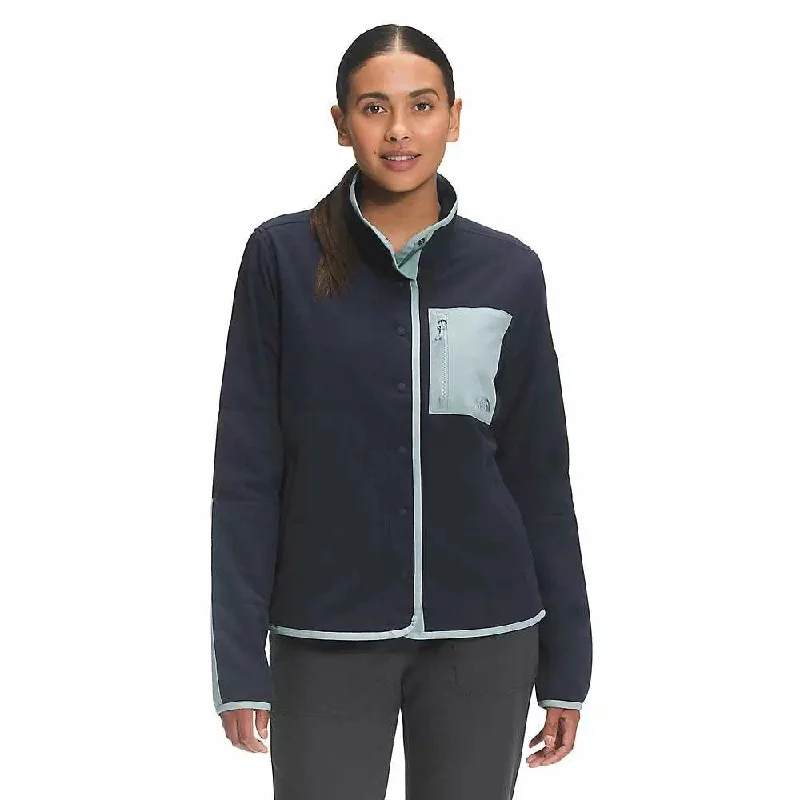 Super Sale sleek gym hoodieThe North Face Women's Snap-Front Mountain Sweatshirt