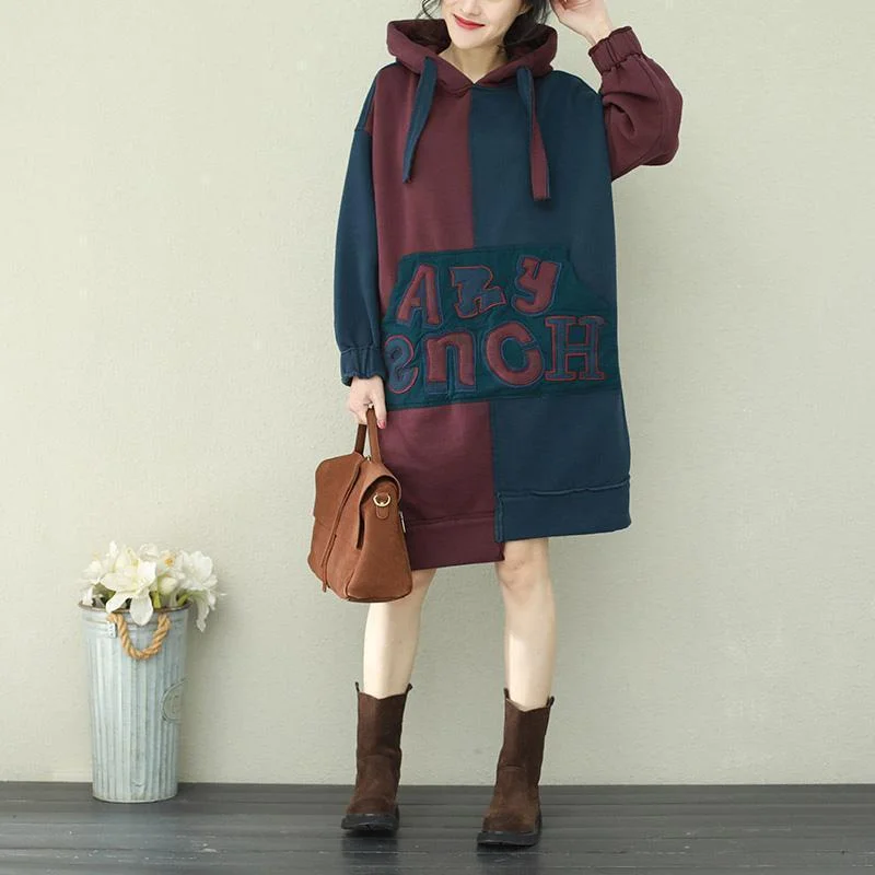 Weekend Deal form-fitting dressStyle patchwork cotton tops women Plus Size Sleeve blue burgundy daily tops Weekend Deal form-fitting dressStyle patchwork cotton tops women Plus Size Sleeve blue burgundy daily tops