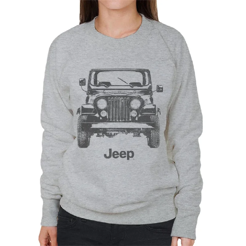 Savings Spectacular athletic style hoodieJeep Classic Front View Women's Sweatshirt