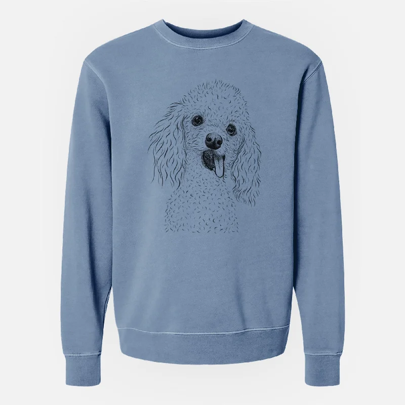 New Markdowns cozy gym sweatshirtBare Super Joey the Toy Poodle - Unisex Pigment Dyed Crew Sweatshirt New Markdowns cozy gym sweatshirtBare Super Joey the Toy Poodle - Unisex Pigment Dyed Crew Sweatshirt