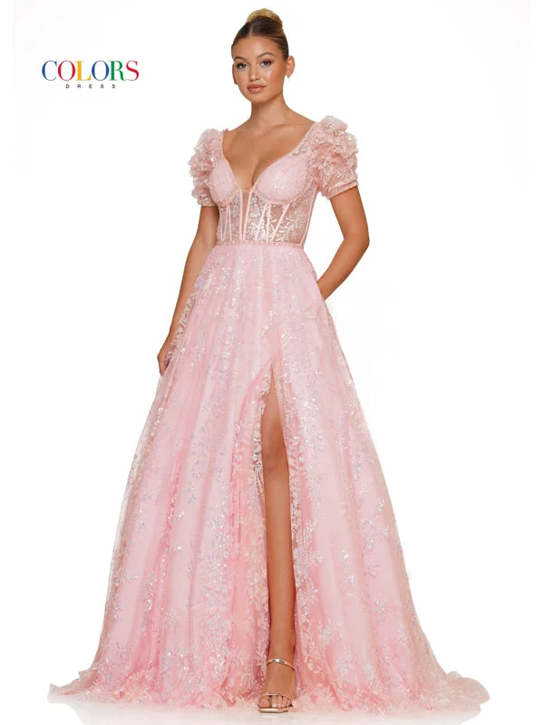 Deal Zone summer dressColors Dress Prom (3243) Spring 2024
