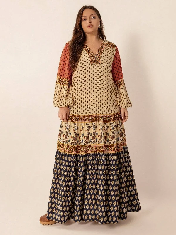 Special Price party-ready dressPLUS SIZE Payne Maxi Dress