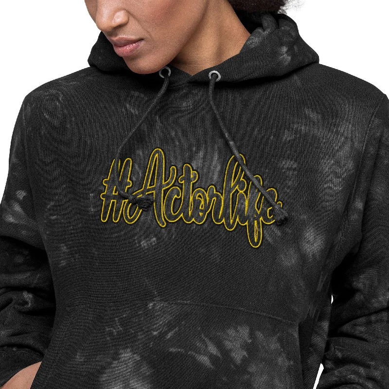 Act Now fashion gym hoodie#Actorlife - Embroidered Unisex Champion Tie-Dye THICK Hoodie Act Now fashion gym hoodie#Actorlife - Embroidered Unisex Champion Tie-Dye THICK Hoodie