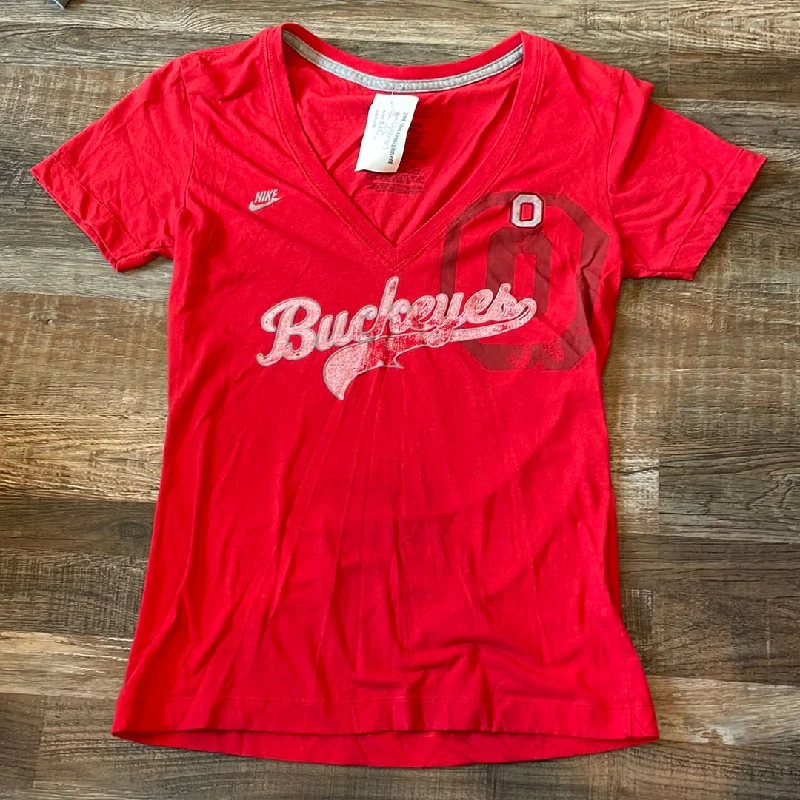 New Markdowns stylish athletic hoodieNCAA NIKE Ohio State Buckeyes Womens red Shirt size Medium New Markdowns stylish athletic hoodieNCAA NIKE Ohio State Buckeyes Womens red Shirt size Medium