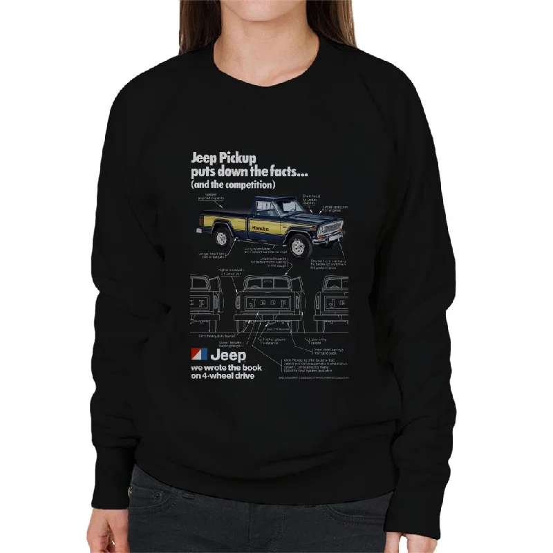 Bargain Blast stylish sports hoodieJeep Pickup Promo Women's Sweatshirt