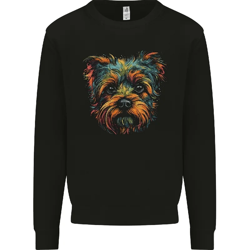 Sneak Peek Sale stylish athletic hoodieA Cute Yorkshire Terrier Dog Mens Sweatshirt Jumper Sneak Peek Sale stylish athletic hoodieA Cute Yorkshire Terrier Dog Mens Sweatshirt Jumper