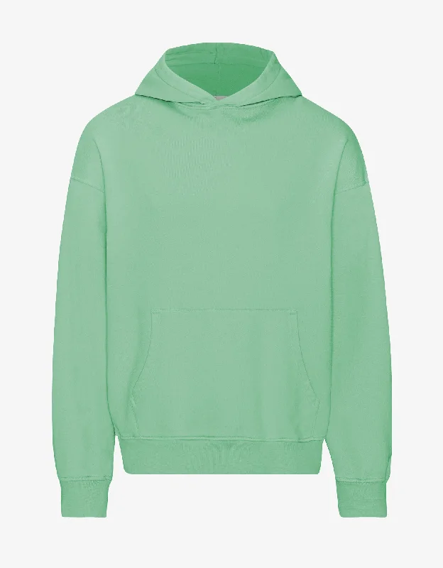 Flash Deals lightweight hooded sweatshirtOrganic Oversized Hood - Seafoam Green