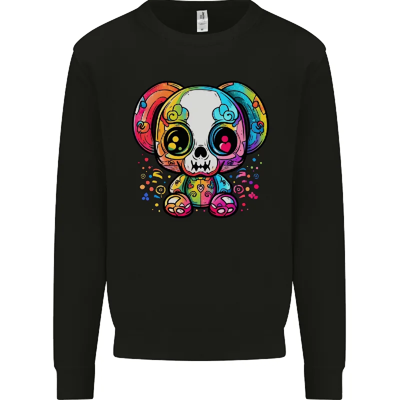 Super Savings modern sports hoodieA Cute Teddy Bear Demon Skull Mens Sweatshirt Jumper Super Savings modern sports hoodieA Cute Teddy Bear Demon Skull Mens Sweatshirt Jumper
