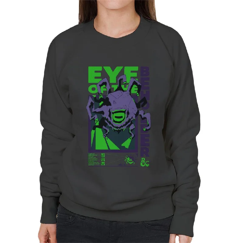 Daily Deals fitness lifestyle hoodieDungeons & Dragons Eye Of The Beholder Women's Sweatshirt Daily Deals fitness lifestyle hoodieDungeons & Dragons Eye Of The Beholder Women's Sweatshirt