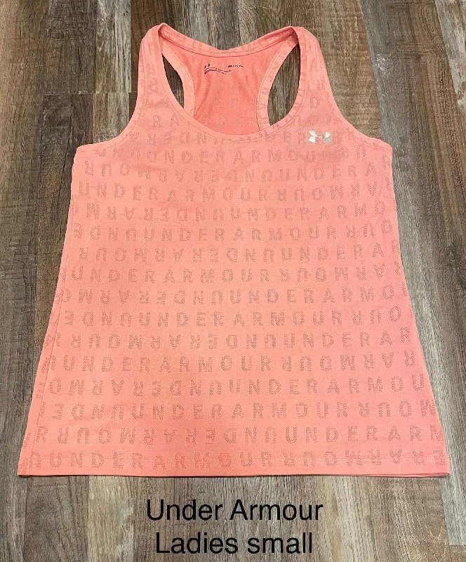 Super Bargain fitted workout sweatshirtUnder Armour Razor Back Coral Orange Tank Top Womens size Small Super Bargain fitted workout sweatshirtUnder Armour Razor Back Coral Orange Tank Top Womens size Small