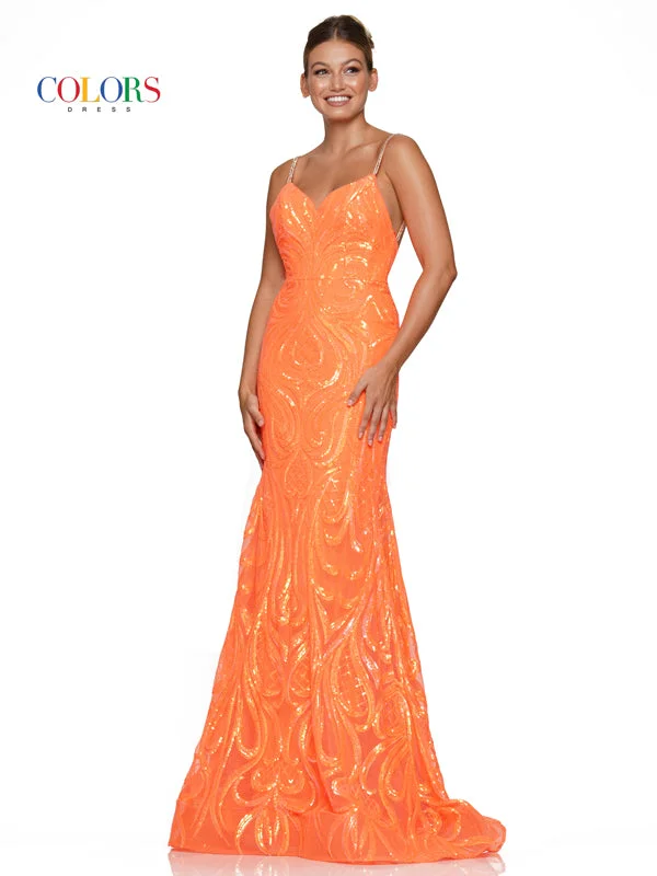 Midnight Madness summer floral dressColors Dress Prom (3134) Spring 2024