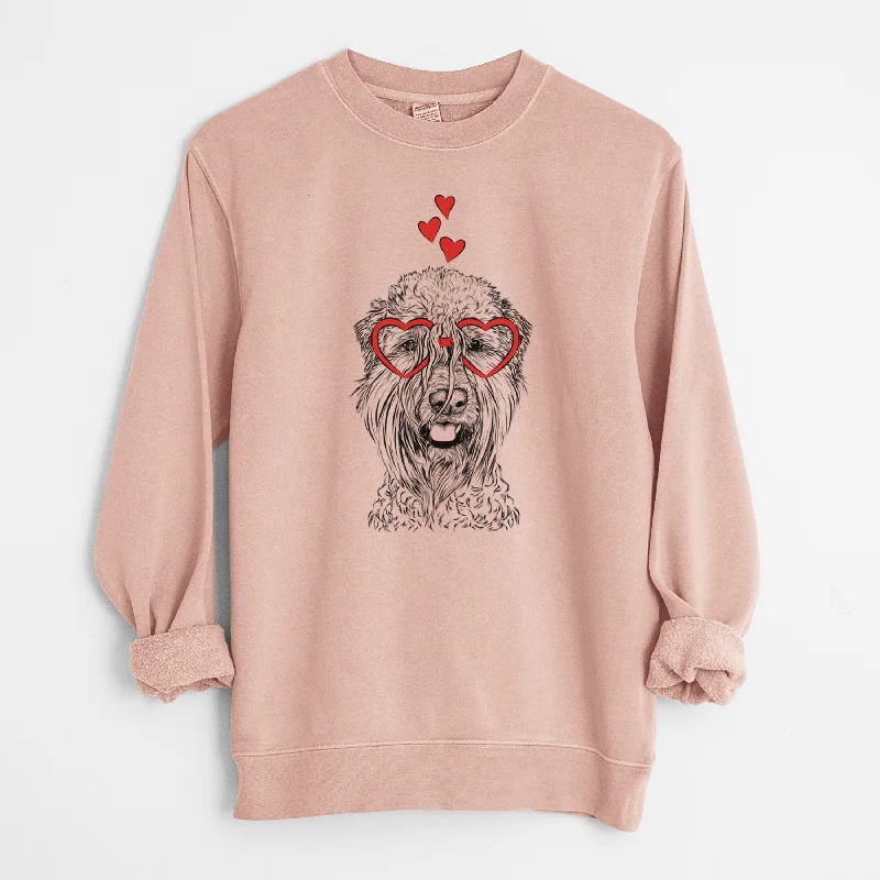 Buy More, Save More comfortable athletic sweatshirtValentine Pierre the Soft Coated Wheaten Terrier - Unisex Pigment Dyed Crew Sweatshirt Buy More, Save More comfortable athletic sweatshirtValentine Pierre the Soft Coated Wheaten Terrier - Unisex Pigment Dyed Crew Sweatshirt