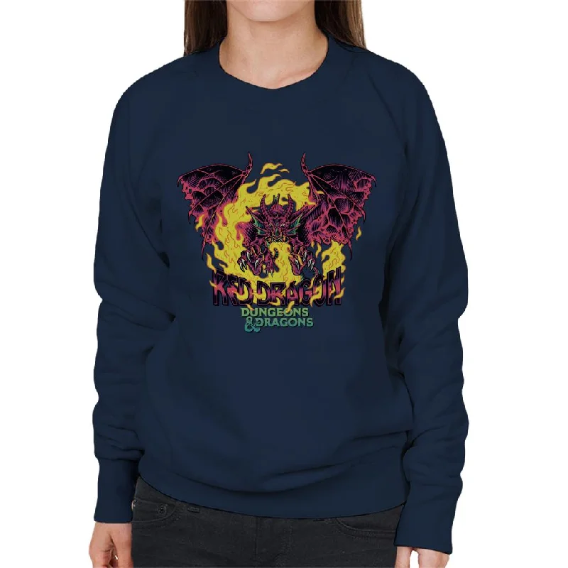 Special Discount minimaDungeons & Dragons Red Dragon Women's Sweatshirt
