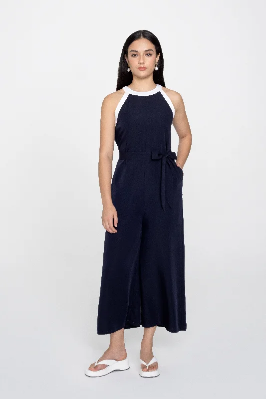 Super Sale Hera Contrast Wide Leg Jumpsuit