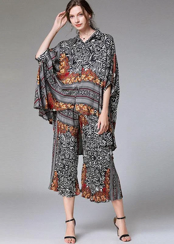 Price Reduction trendy bodycon dressDiy Color Block Zebra Pattern Asymmetrical Design Print Spring Chiffon Two-Piece Set Half Sleeve Price Reduction trendy bodycon dressDiy Color Block Zebra Pattern Asymmetrical Design Print Spring Chiffon Two-Piece Set Half Sleeve