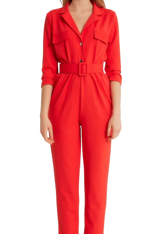 Instant Discount Ankle Length Pockets Jumpsuit