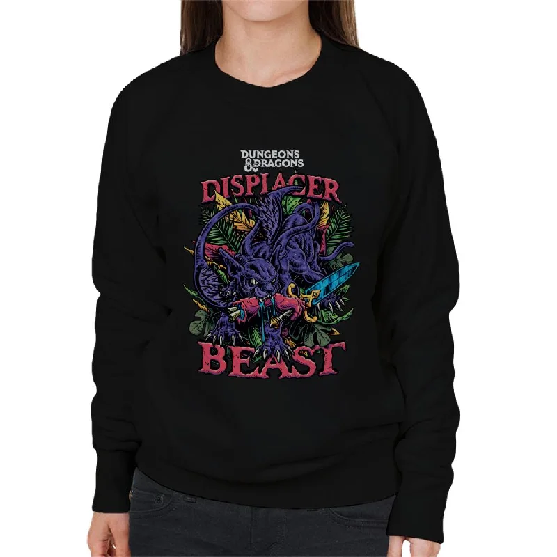 The Best Prices cozy gym sweatshirtDungeons & Dragons Displacer Beast Women's Sweatshirt The Best Prices cozy gym sweatshirtDungeons & Dragons Displacer Beast Women's Sweatshirt