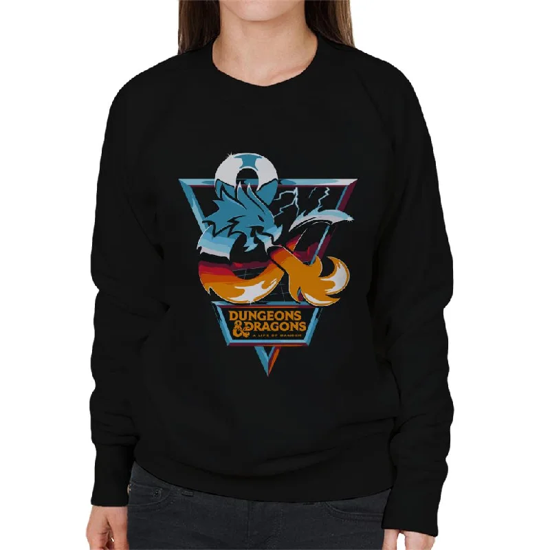 Great Deals comfortable athletic sweatshirtDungeons & Dragons A Life Of Danger Women's Sweatshirt Great Deals comfortable athletic sweatshirtDungeons & Dragons A Life Of Danger Women's Sweatshirt