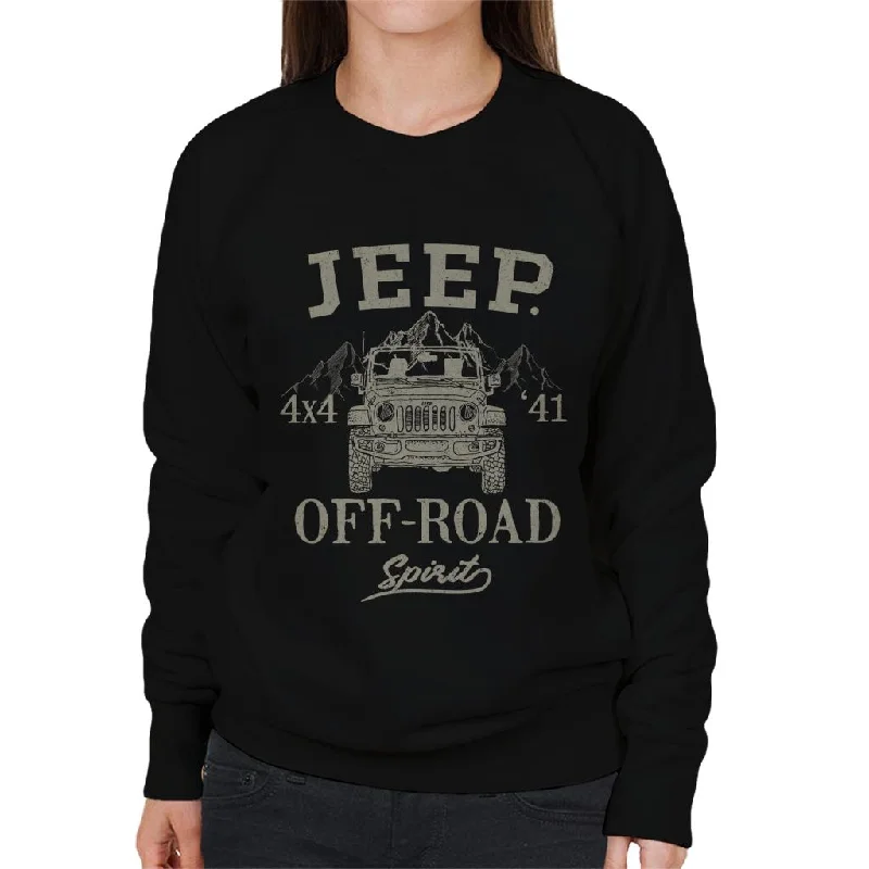 Factory Direct Sale lightweight fitness hoodieJeep 4x4 Off Road Spirit Women's Sweatshirt Factory Direct Sale lightweight fitness hoodieJeep 4x4 Off Road Spirit Women's Sweatshirt