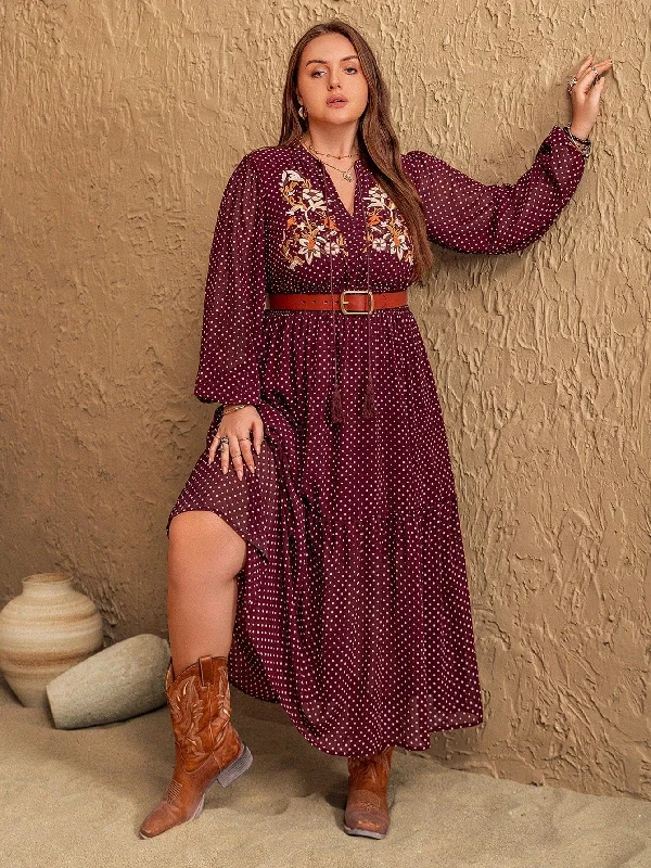 Final Sale chic slip dressPLUS SIZE Zarina Maxi Dress