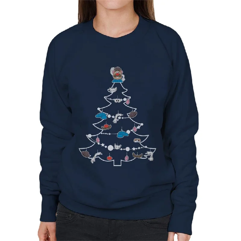 Customer Appreciation Sale high-quality athletic sweatshirtMr Potato Head Christmas Tree Parts Women's Sweatshirt Customer Appreciation Sale high-quality athletic sweatshirtMr Potato Head Christmas Tree Parts Women's Sweatshirt
