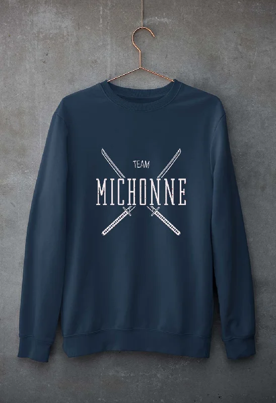 Clearance Items premium gym hoodieTeam Michonne Unisex Sweatshirt for Men/Women