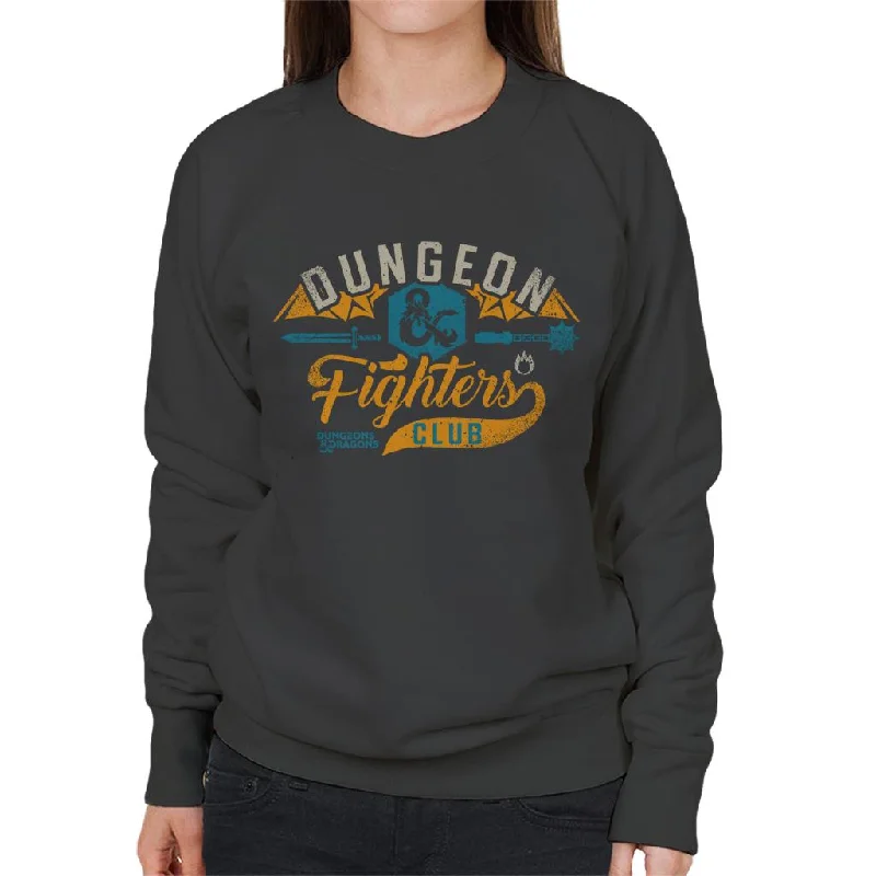 Limited Time vibrant athletic hoodieDungeons & Dragons Fighters Club Women's Sweatshirt Limited Time vibrant athletic hoodieDungeons & Dragons Fighters Club Women's Sweatshirt