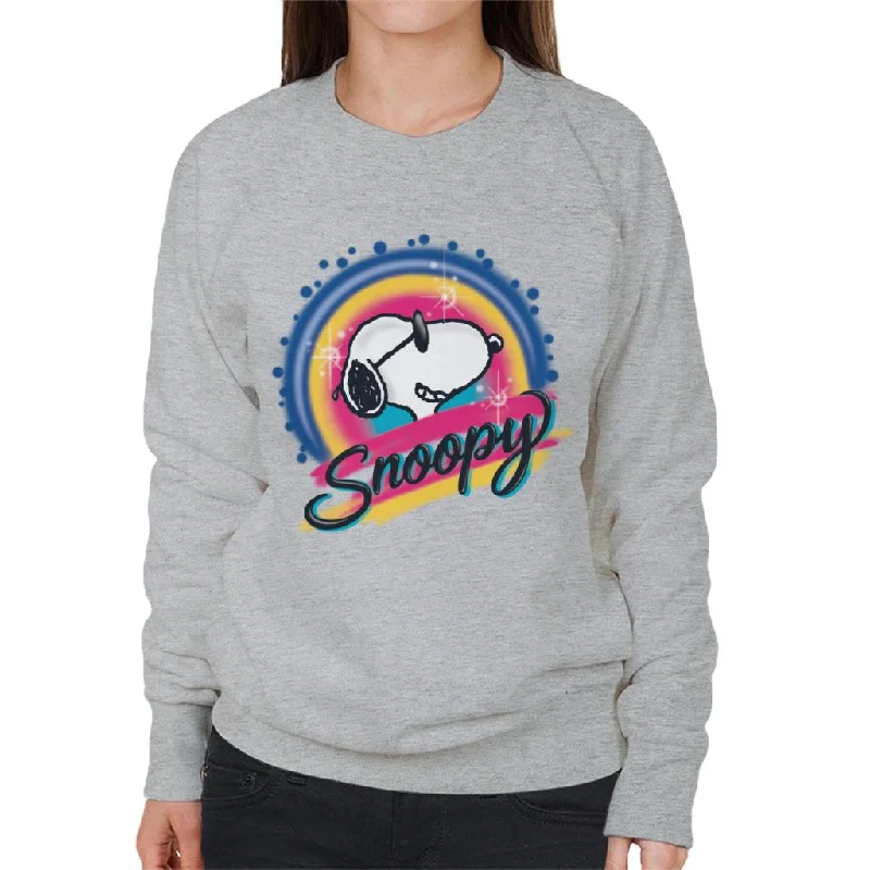 YEAR-End Sale workout style hoodiePeanuts Snoopy Wearing Sunglasses Colourful Women's Sweatshirt YEAR-End Sale workout style hoodiePeanuts Snoopy Wearing Sunglasses Colourful Women's Sweatshirt