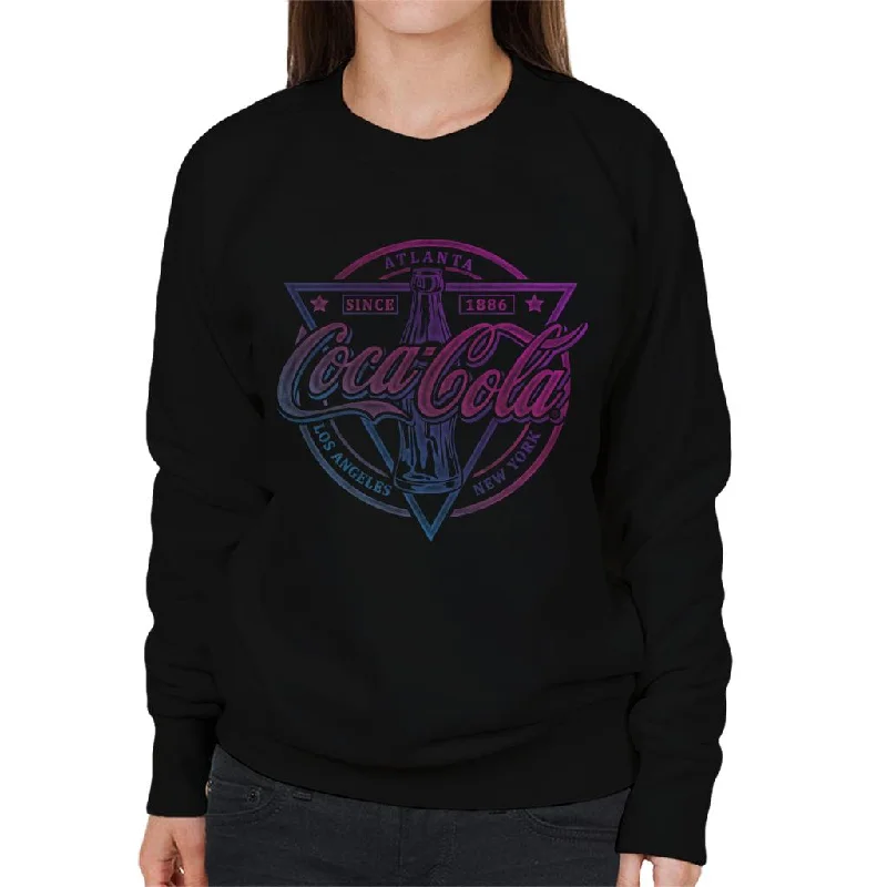 Don’t Miss Out contemporary fitness sweatshirtCoca Cola Atlanta Since 1886 LA And New York Women's Sweatshirt Don’t Miss Out contemporary fitness sweatshirtCoca Cola Atlanta Since 1886 LA And New York Women's Sweatshirt