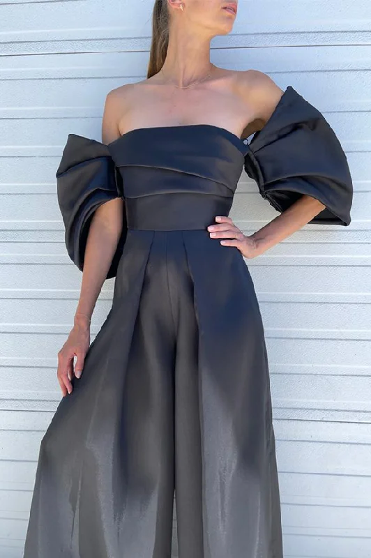 Midnight Madness Freya Jumpsuit in Black
