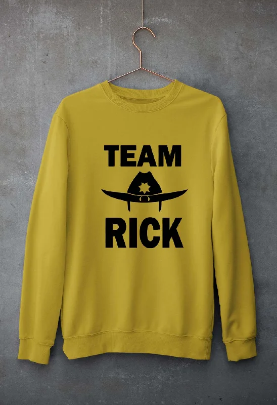 Act Now sleek workout sweatshirtTeam Rick Unisex Sweatshirt for Men/Women
