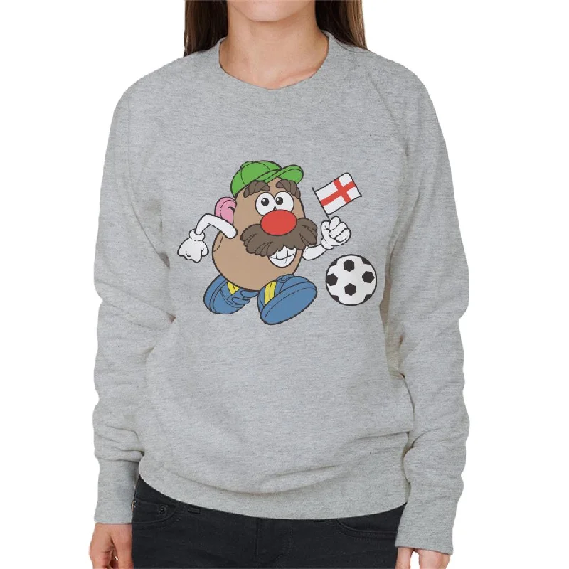 Seasonal Clearance casual workout hoodieMr Potato Head Football Dribble Women's Sweatshirt Seasonal Clearance casual workout hoodieMr Potato Head Football Dribble Women's Sweatshirt