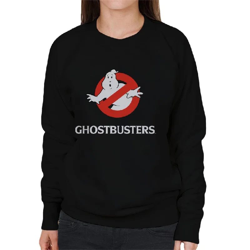 Special Price luxe gym hoodieGhostbusters Classic Movie Logo Women's Sweatshirt